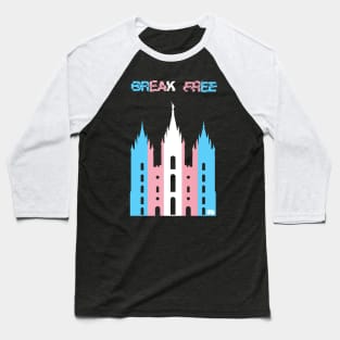 Break Free Transgender Baseball T-Shirt